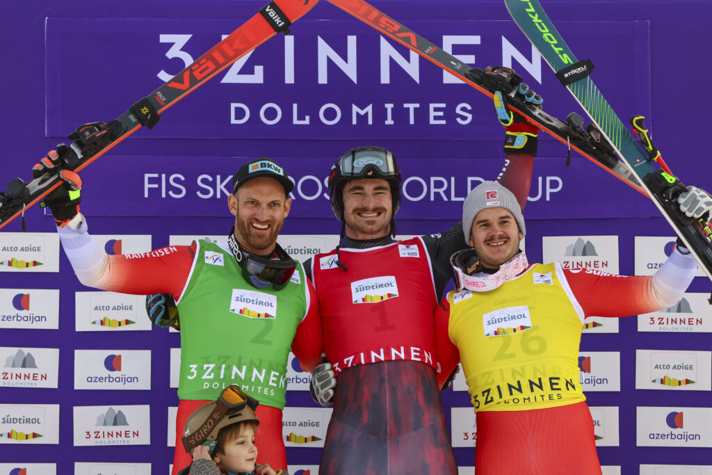 Alex Fiva est monté sur le podium à Innichen (ITA).